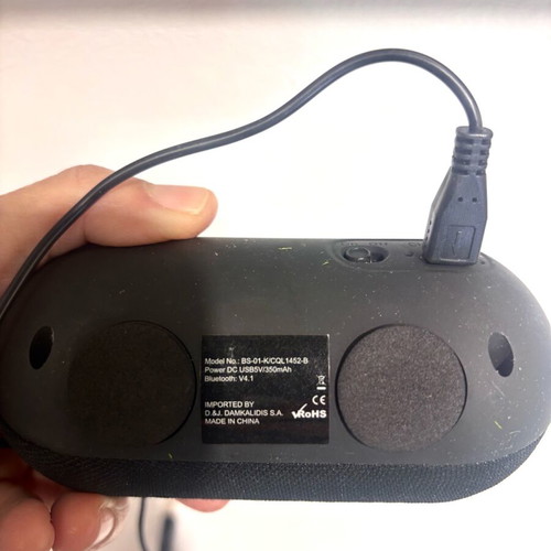 Crystal Audio Bluetooth speaker like new