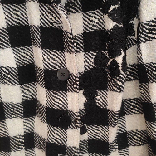 Vintage Hania Romion checked coat jacket new, size M-L