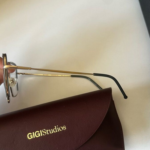 GIGIStudios eyeglasses like new, gold color