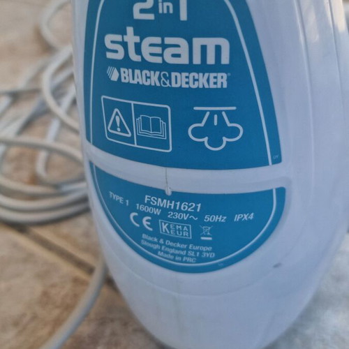 Black+Decker FSMH1621 2in1 Steam Floor Cleaner like new