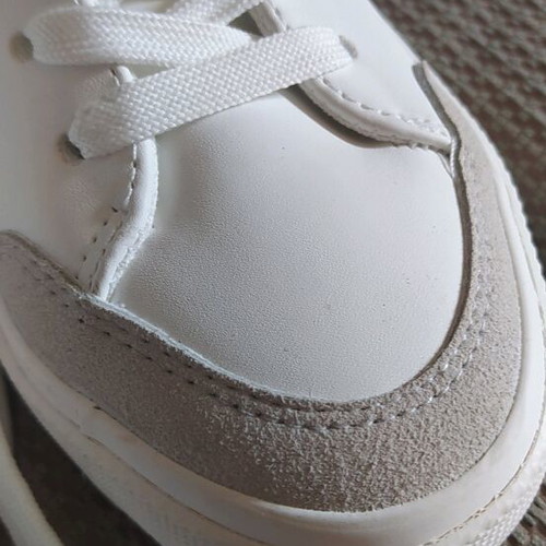 Papaya sneakers size 38 new with tags, white and pink with grey details