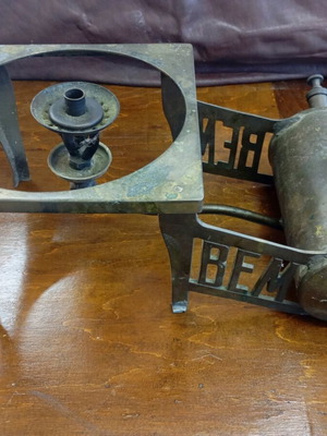 Vem 1950 oil stove used, rare Greek made