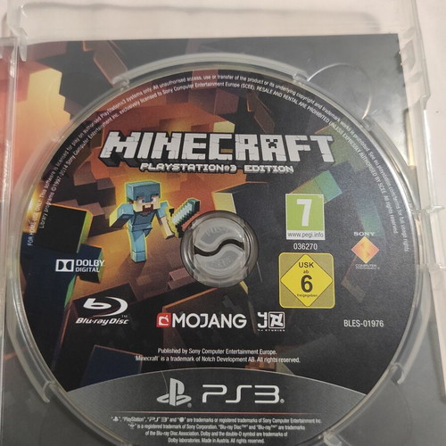 Minecraft PlayStation 3 game