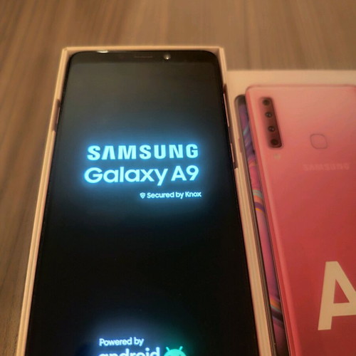 Samsung Galaxy A9 smartphone like new with quad camera