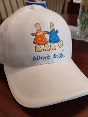 Athens 2004 Olympic Games collectible cap with Phoebus & Athena embroidery