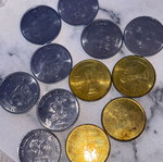 FIFA World Cup 2006 collector coin set like new, 12 pcs