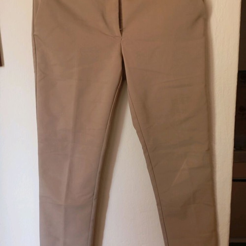 Chino pants women's size S like new, brown, cashmere