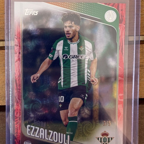 Topps UCC 2025-2026 Abde Ezzalzouli 3/5 Real Betis card