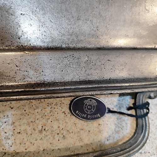Vintage tin serving tray new with patina