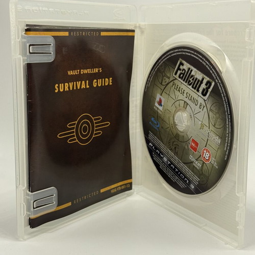 Fallout 3 PS3 game used, action adventure