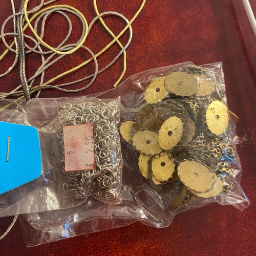 Jewelry making materials used, stones, chains, clasps