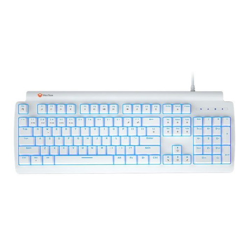 Meetion MT-MK600MX Mechanical Gaming Keyboard Blue Switches White