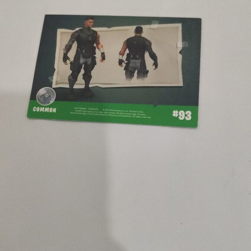Fortnite collectible card in excellent condition