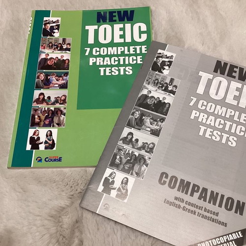 Toeic 7 Complete Practice Tests unused books