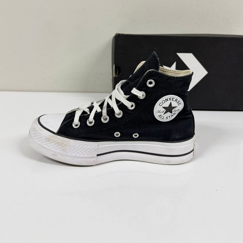 Converse Chuck Taylor All Star Lift Platform High Top used, black, size 37