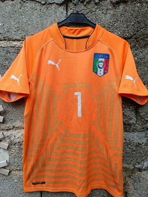 Italia φανέλα τερματοφύλακα 2014-2015 μεταχειρισμένη, εθνική Ιταλίας