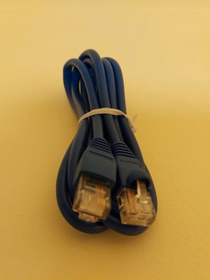 Ethernet cable new, blue, unused