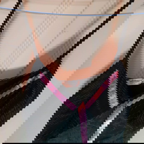 Ντεγκλιζέ νυχτικό με ροζ κορδέλες Dolcetta μέγεθος M καινούργιο