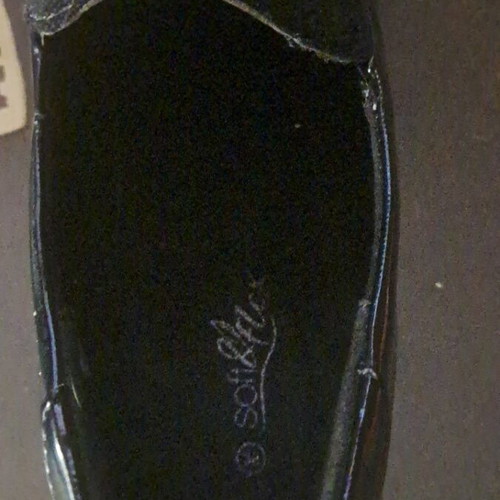Loafers Soft & Flexx woman size 38 like new, black, anatomic