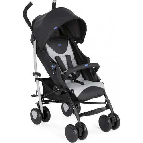 Chicco lightweight umbrella stroller used, black