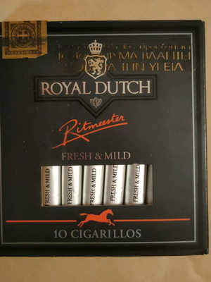 Royal Dutch Cigarillos from the '90s new, sealed pack