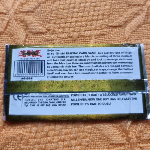Yugioh pack new from 2008, sealed