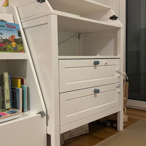 IKEA SUNDVIK changing table dresser used, white