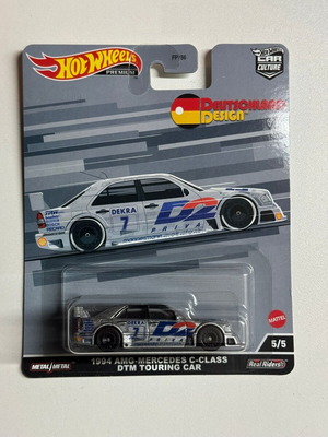 Hot Wheels Deutschland Design 1994 AMG Mercedes C-Class DTM Touring Car like new