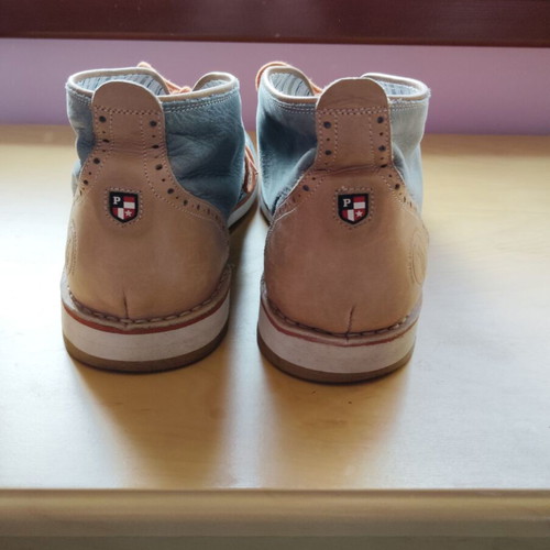 Men's shoes U.S. Polo Assn Lennox model size 46 used, elegant, gray and beige