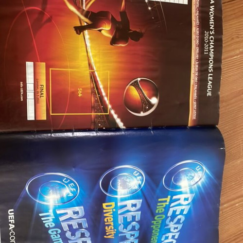Uefa Champions League 2010-2011 Panini sticker album used