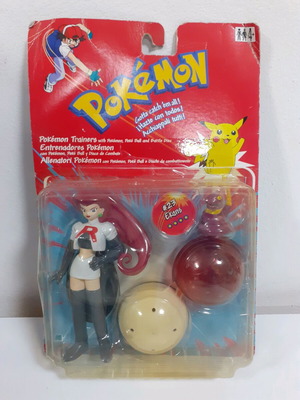 Pokemon Trainers Jesse & Ekans Hasbro 1998 καινούργιο