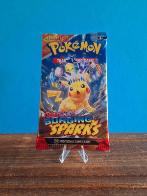 Surging Sparks booster pack Pokemon TCG new, factory sealed