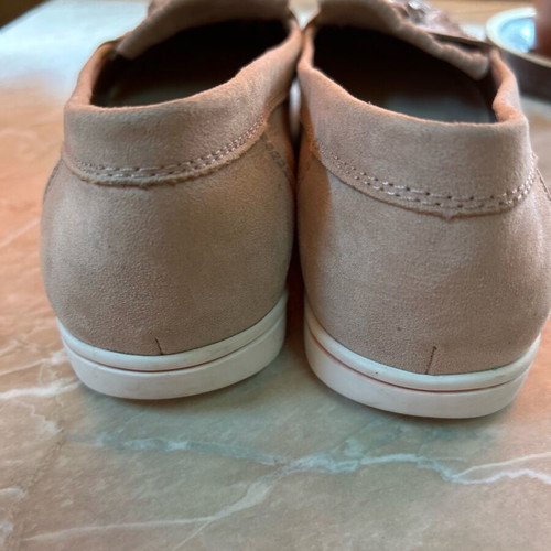 Graceland women's moccasins like new, size 41, eco suede