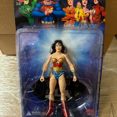 DC Direct JLA Wonder Woman action figure new, sealed, vintage