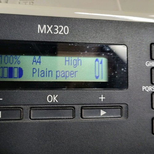 Canon MX320 all-in-one used with fax, scanner and color printer