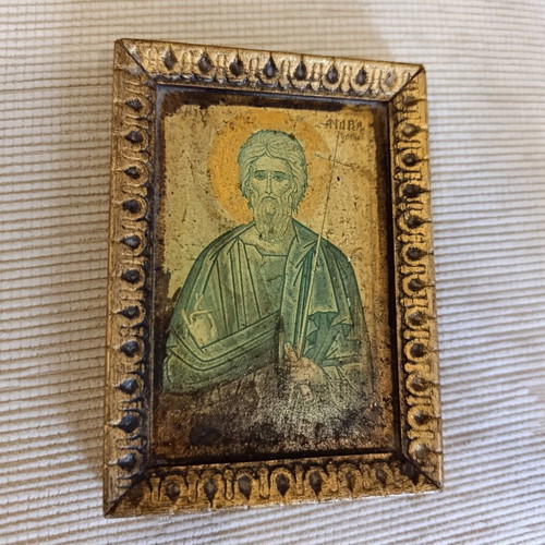 Old icon of Saint Andrew