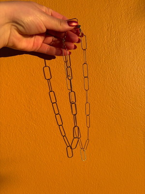 Beluga Gold Necklace like new