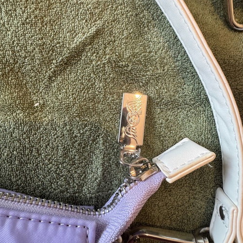 Von Dutch Y2K bag purple like new with 2 straps and mini wallet