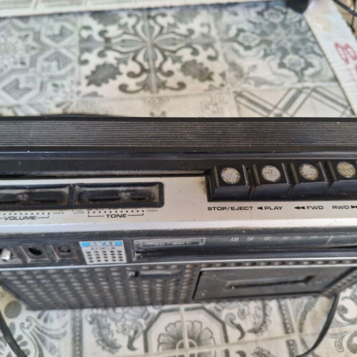 Vintage AKAI CT-1 Radio Cassette Player, Made in Japan
