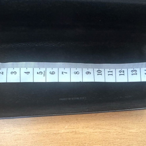 Furla glasses case used, black, hard material