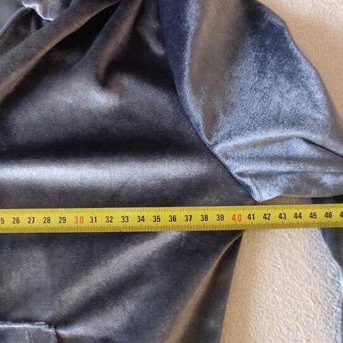 Velour tracksuit set size S grey silver like new by Muse