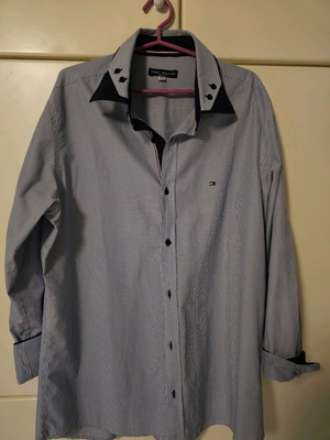 Πουκάμισο Tommy Hilfiger μεταχειρισμένο, μέγεθος XL, μπλε