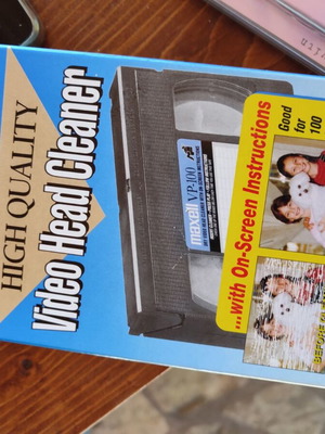 Video Head Cleaner new, 100 uses