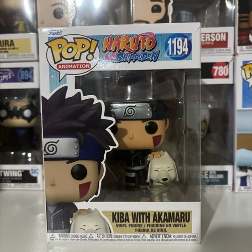 Funko Pop! Naruto Shippuden Kiba with Akamaru new