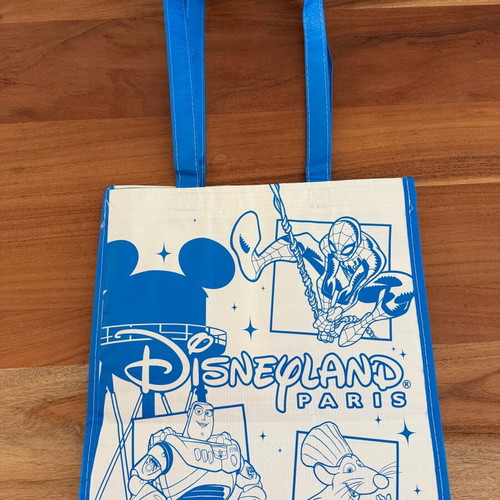 Disneyland Paris tote bag like new with Disney & Marvel characters