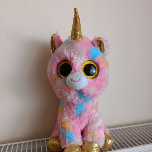 Ty plush unicorn used