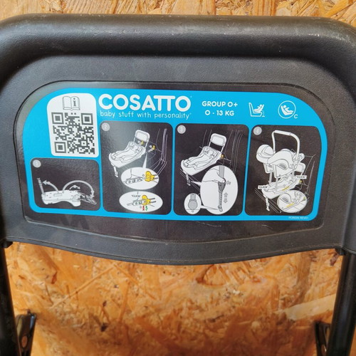 Cossatto baby car seat 0-13 kg with Isofix