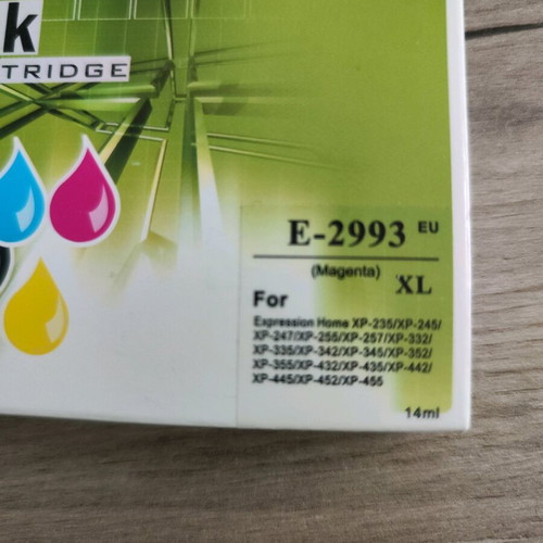 Epson E-2991 E-2992 E-2993 E-2994 XL ink cartridges new, set of four