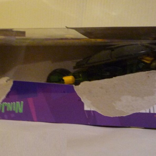 Playmates Teenage Mutant Ninja Turtles Ninja Stealth Bike with Raphael Figure used