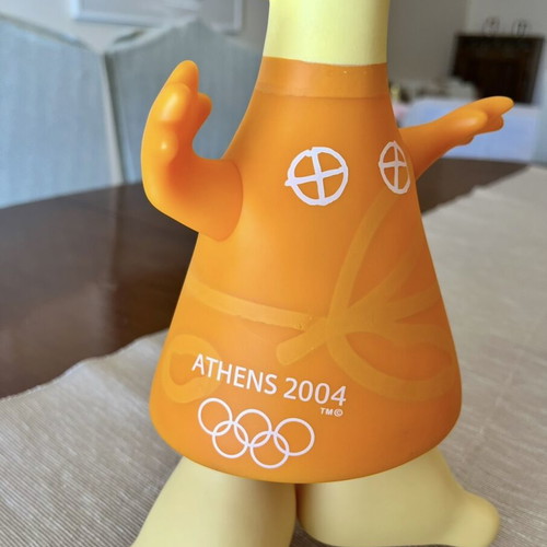 Phoebus Mascot Piggy Bank Athens 2004 Olympics like new